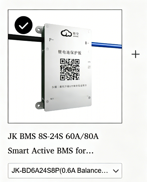 Smart Active BMS 8S–20S 100A Discharge | LiFePO4/Li-ion/LTO